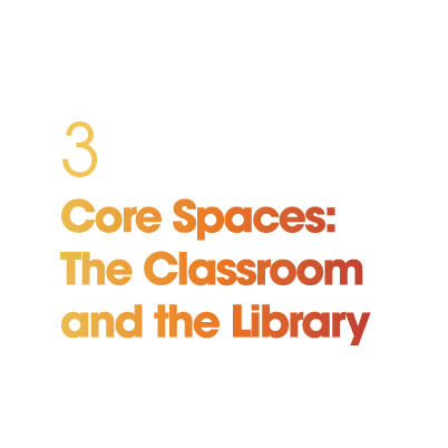 Number 3: Core Spaces: The Classroom and the Library