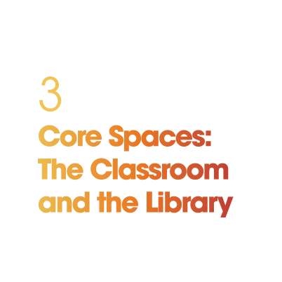 Number 3: Core Spaces: The Classroom and the Library