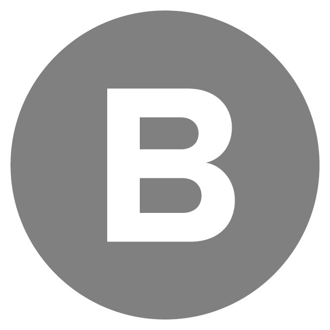 B