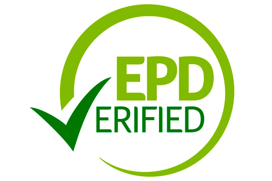 Environmental Product Declaration (EPD) Verified
