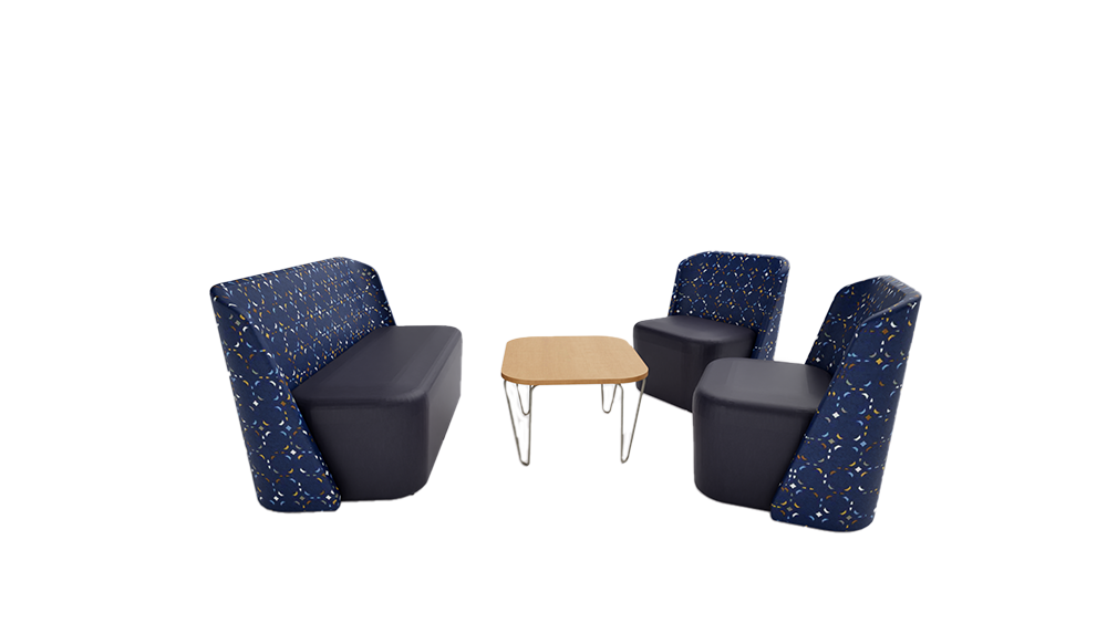 Sonrisa lounge seating with Sonrisa coffee table