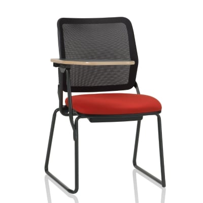Torsion Air Stack Chair with Tablet Arm 