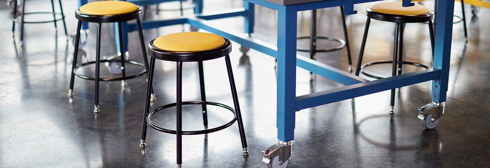 600 Series Industrial Stools