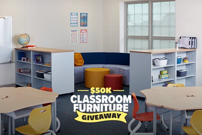 Help Reward a Teacher with $50,000-worth of Classroom Furniture!