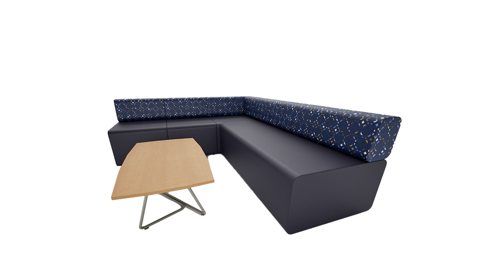 Zeker Lougne Seating with MyWay coffee table