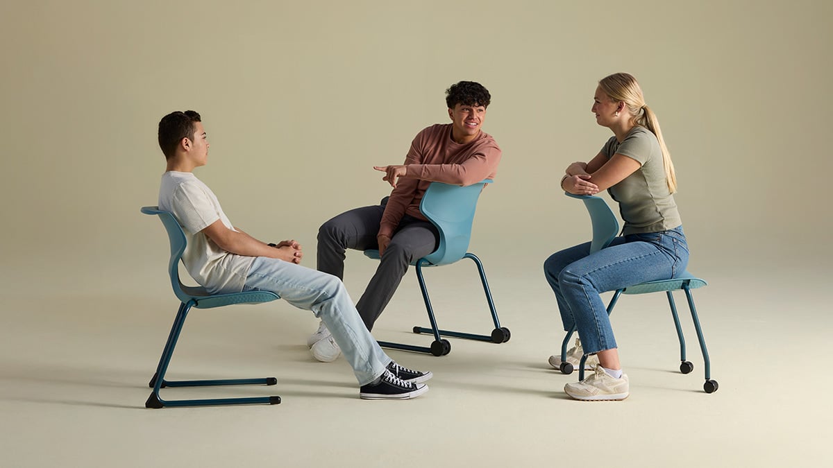 People sitting in Cogni chair's