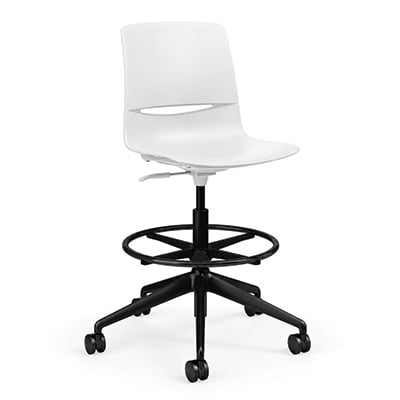 LimeLite Task Stool