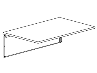 View full image of 700 Series Desk Bridge