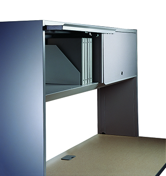 View full image of 700 Series Desk Steel Overhead Storage